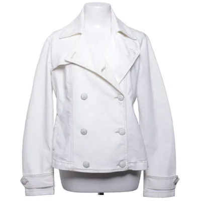 Veste en jean (Blanc) de Lisa Valli Jeans Coton