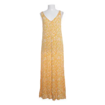 Maxikjole (Orange, Hvid) fra Indiska Viscose