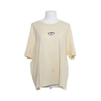 T-shirt (Geel, Meerkleurig) van Monki Katoen