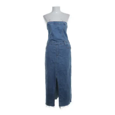 Robe en jean (Bleu) de Laulia Coton, Élasthane, Polyester
