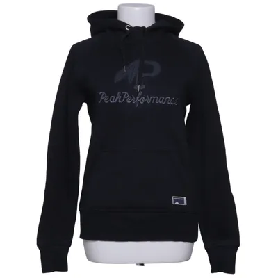Hoodie (Black) from Peak Performance Cotton, Polyester