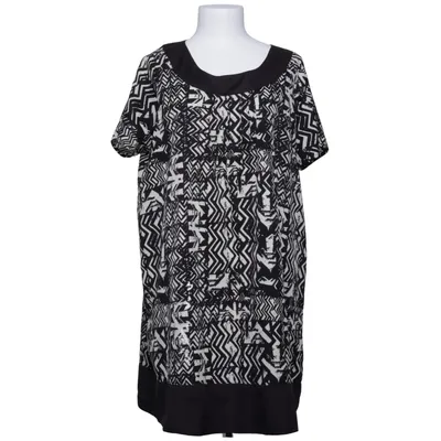 Robe (Noir, Blanc) de Guna Polyester