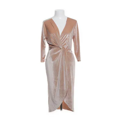 Dress (Beige) from Zara Basic Collection Elastane, Polyester