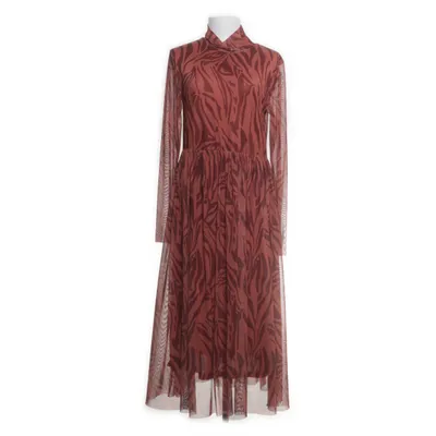 Jurk met col (Bruin, Roze) van Rich & Royal Gerecycled polyester