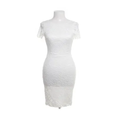 Cocktailjurk (Wit) van Bubbleroom Elastaan, Polyamide, Polyester