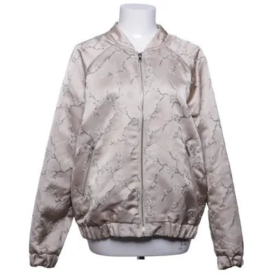 Bomberjack (Beige) van Soaked in Luxury Polyester