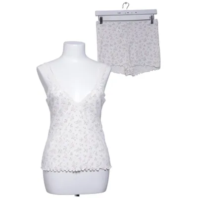 Pajamas (Multicolored, White) from H&M Cotton, Elastane, Polyester