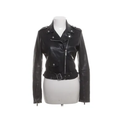 Bikerjack (Zwart) van Crocker Polyester, Polyurethaan