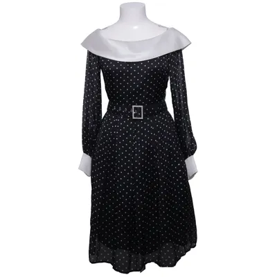 Kleid (Schwarz, Weiß) von Luisa Spagnoli