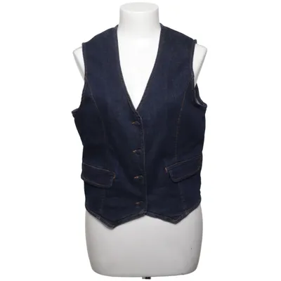 Jeansväst (DENIM GILET RAW WASH) från Fracomina Bomull, Elastan