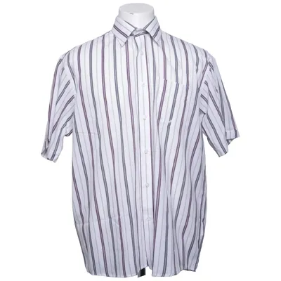 Kurzarmhemd (Weiß, Lila, Grau) von Ross River Baumwolle, Polyester