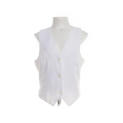 Suit vest (White) from Gina Tricot / @IZAANDELLE Linen, Viscose