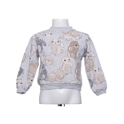 Sweatshirt (Grijs, Meerkleurig) van H&M Katoen, Polyester