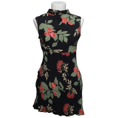 Klänning (Svart, Flerfärgad)