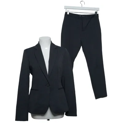 Kostym (Svart, Vit) från Zara Elastan, Polyester, Viskos