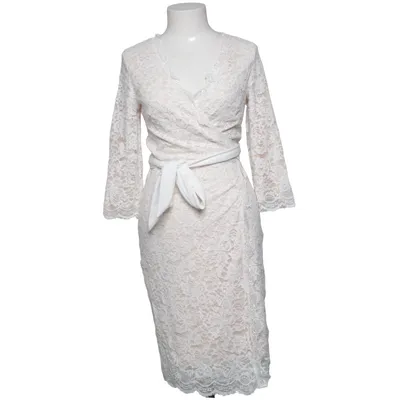 Omlottklänning (Vit) från Bubbleroom by Carolina Gynning Elastan, Polyamid, Polyester