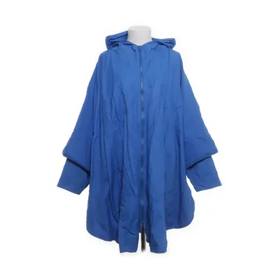 Coat (Blue) from Erich Fend Cotton, Metallic fiber, Polyamide