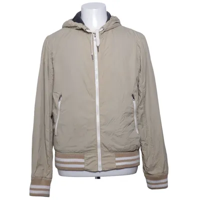 Jacke (Beige, Blau) von L.O.G.G by H&M Baumwolle, Polyamid, Polyester