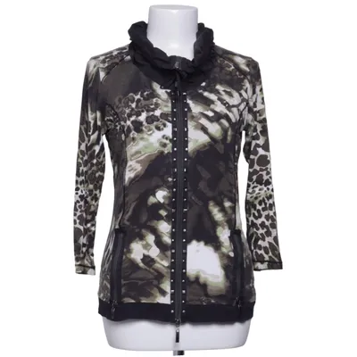 Jakke (Sort, Grøn, Flerfarvet) fra Biba Elastan, Polyester, Viscose