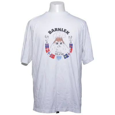 T-shirt (Hvid) fra Basic Cotton Bomuld
