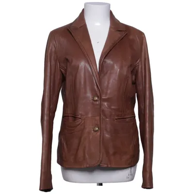 Ledersacko (Braun) von Saki Collection Baumwolle, Leder, Polyester