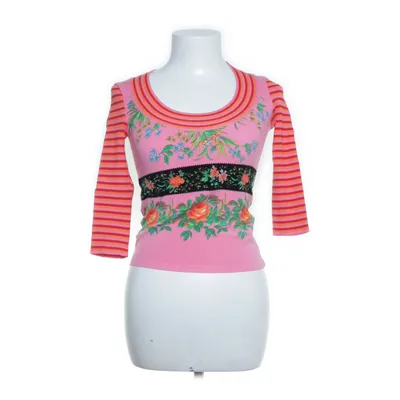 Top (Pink, Multicolored) from Blumarine Viscose, Wool
