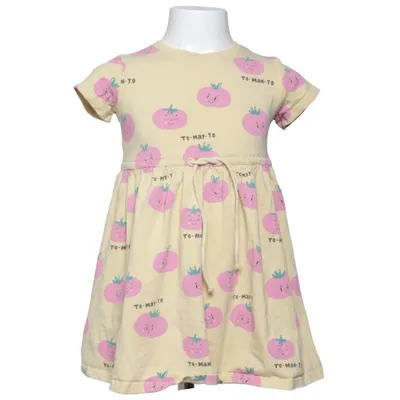 Klänning (Gul, Rosa) från Rikki Tikki Bomull, Elastan