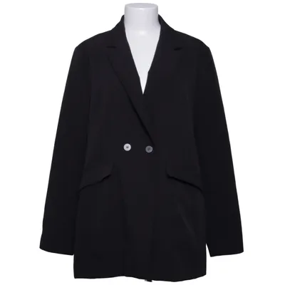 Blazer (Black) from Bubbleroom by Carolina Gynning Elastane, Polyester