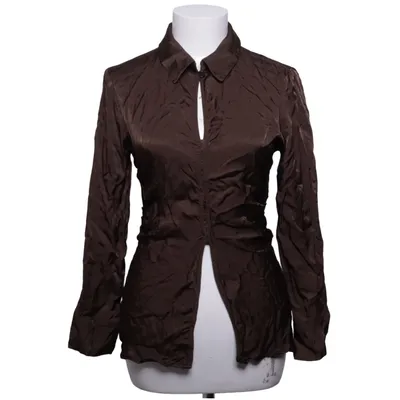 Blouse (Brown) from Zara Viscose