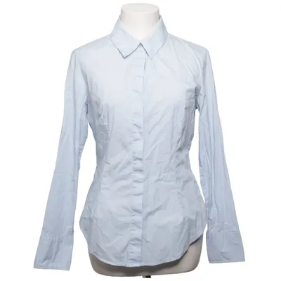 Skjorta (Blå) från Mango Bomull, Elastan