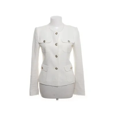 Blazer (White, Beige) from Zara Woman