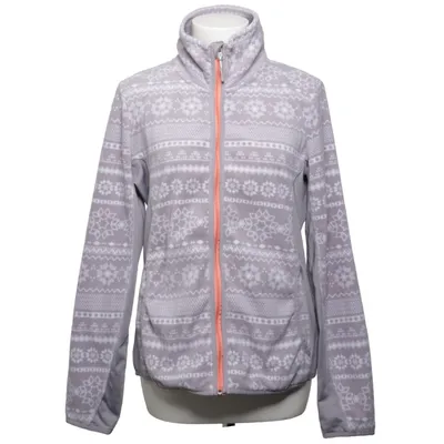 Fleecejacka (Grå, Vit, Flerfärgad) från Active by Tchibo Elastan, Polyester