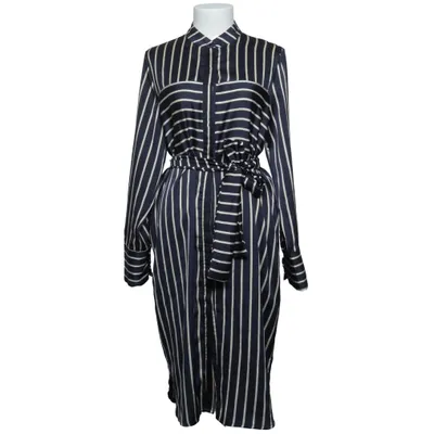 Jurk (Blauw, Wit) van Elli White