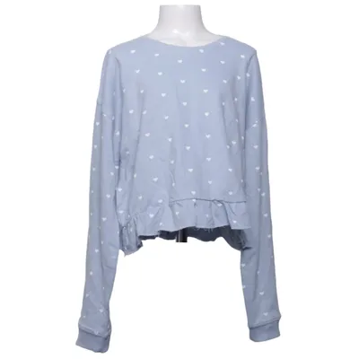 Sweatshirt (Blue, White) from ICA I Love Eco Organic cotton