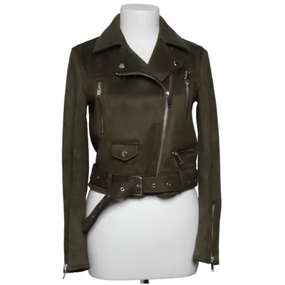 Bikerjacka (Grön) från Zara Basic Outerwear