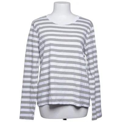 Langærmet t-shirt (Grøn, Hvid) fra H&M Bomuld