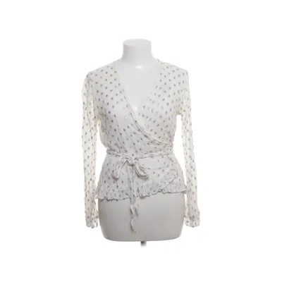 Omlottblus (Vit) från Magasin Du Nord Metallfiber, Viskos