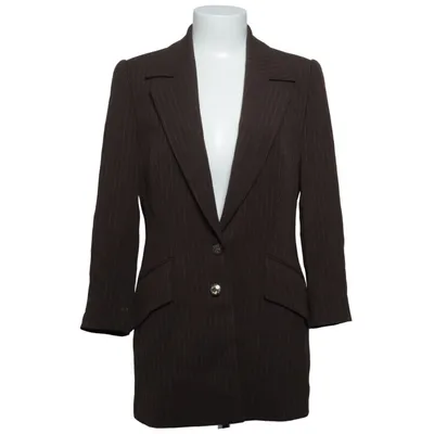 Kavaj (Brun, Beige) från Escada Polyester, Päls, Ull