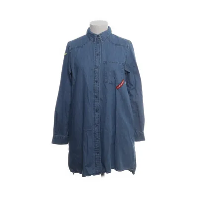 Jeansklänning (Blå) från Zara Basic Z1975 Denim Bomull