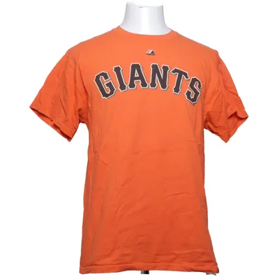 T-shirt (Orange) fra Majestic Bomuld