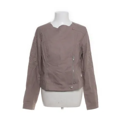 Biker jacket (Brown) from Best Connections Cotton, Linen