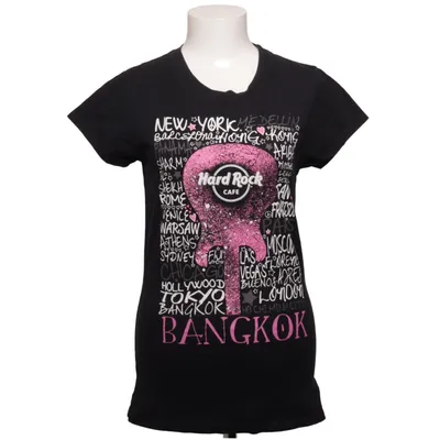 T-shirt (Noir, Rose, Blanc) de Hard Rock Cafe Coton