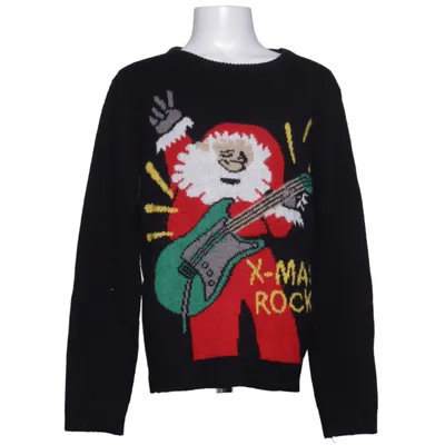 Christmas sweater (Black, Multicolored) from Merry Christmas Acrylic
