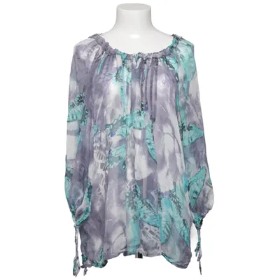 Blouse (Blue, Multicolored) from NLY Silk