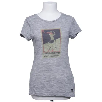 T-shirt (Grijs) van Super.Natural Merinowol, Nylon