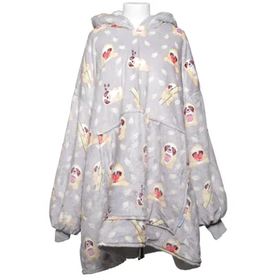 Huvtröja (Grå, Flerfärgad) från The Oodie Polyester