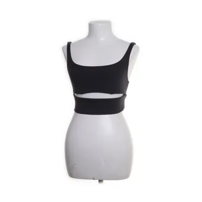 Crop top (Sort) fra Alo Yoga Polyester, Elastan