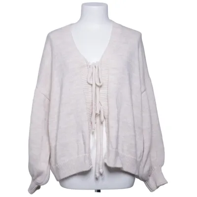 Slå om-cardigan (Beige) fra Amalfi Akryl