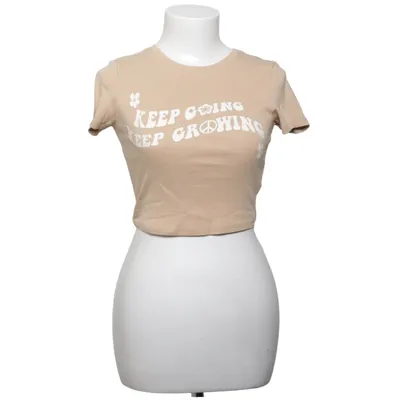 Crop top (Beige, White) from FB Sister Cotton