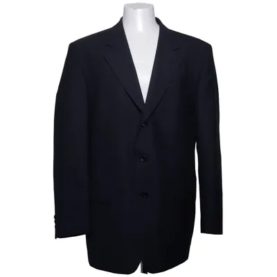 Blazer (Black) from Montino Polyester, Wool